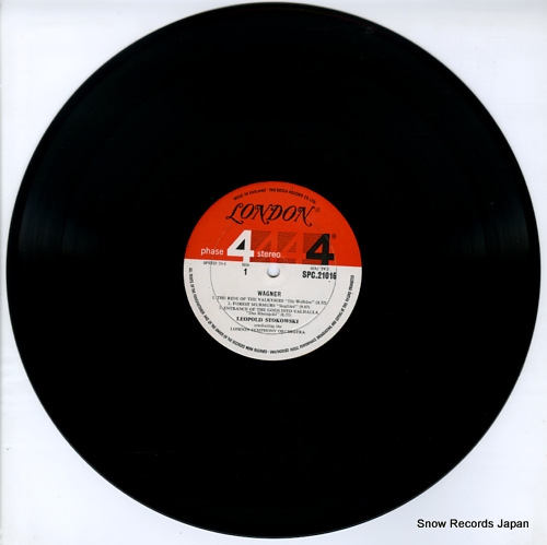 STOKOWSKI, LEOPOLD wagner; the ring of the niebelung SPC21016
