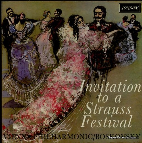 BOSKOVSKY, WILLI invitation to a strauss festival CS6496