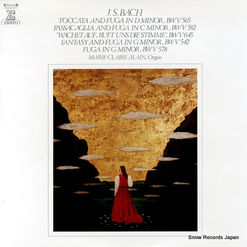ALAIN, MARIE-CLAIRE bach; toccata and fuga FCCA811
