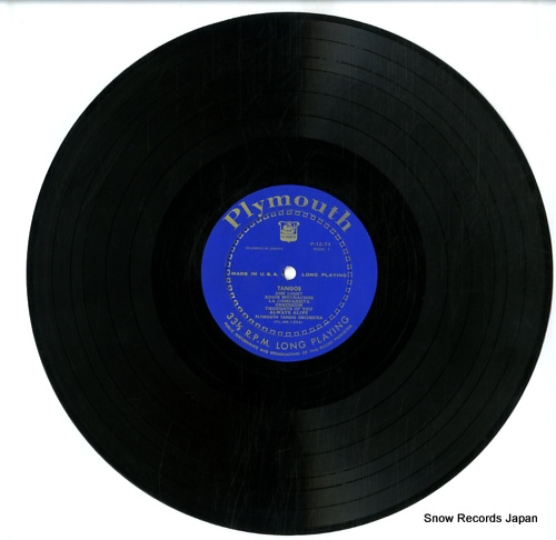 PLYMOUTH TANGO ORCHESTRA tangos P-12-74