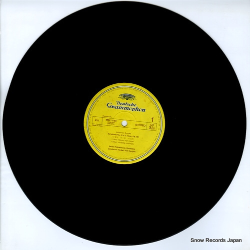 KARAJAN, HERBERT VON brahms; symphony no.4 MGX7084