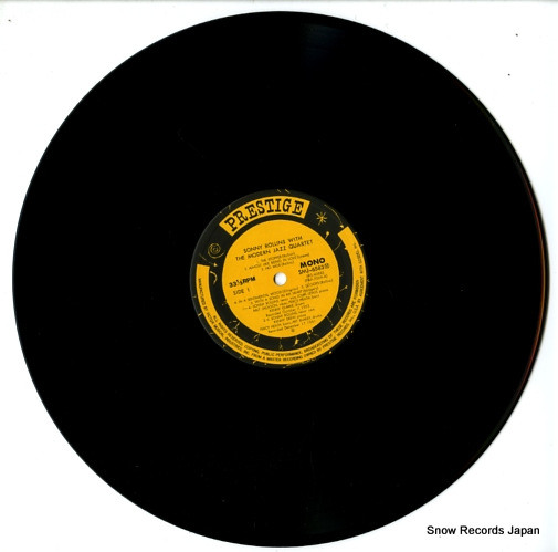 ROLLINS, SONNY sonny rollins with the modern jazz quartet SMJ-6583(M)
