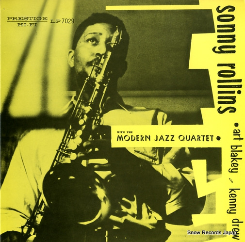 ROLLINS, SONNY sonny rollins with the modern jazz quartet SMJ-6583(M)