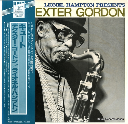 GORDON, DEXTER lionel hampton presents dexter gordon RVJ-6038