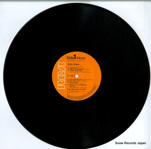 SHAW, ARTIE artie shaw RA-5455