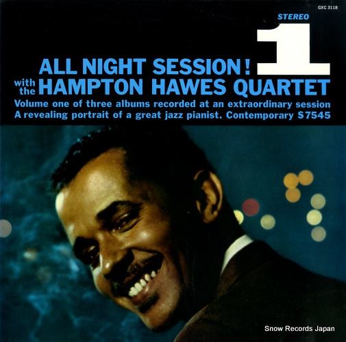 HAWES, HAMPTON all night session, vol.1 GXC3118