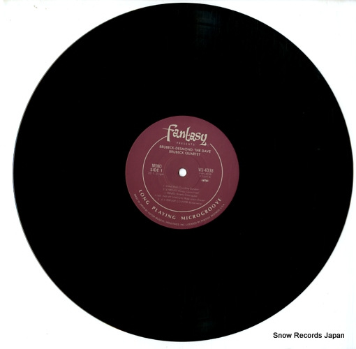 BRUBECK, DAVE drudeck desmond VIJ-4038