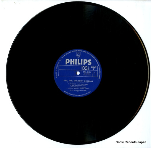 GOODMAN, BENNY sing sing sing FDX-9039