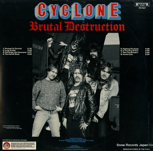 CYCLONE brutal destruction RR9687