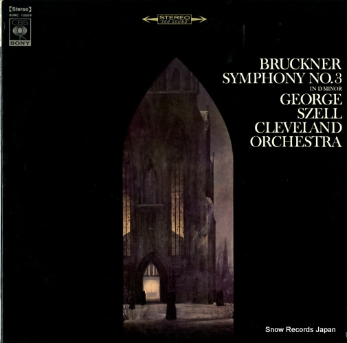 SZELL, GEORGE bruckner; symphony no.3 in d minor SONC10009