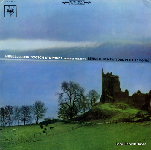 BERNSTEIN, LEONARD mendelssohn; scotch symphony OS-841-C