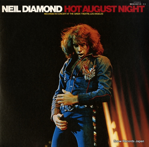 DIAMOND, NEIL hot august night MCA-9210