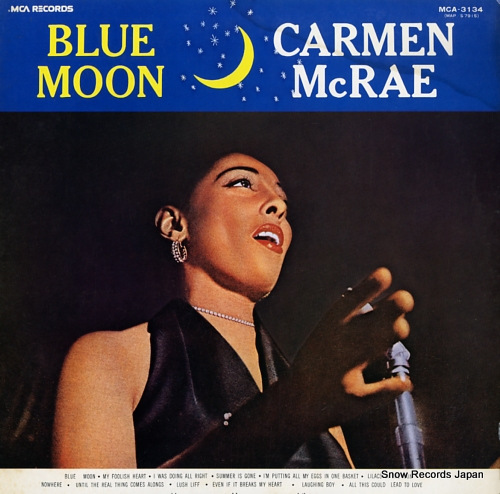 MCRAE, CARMEN blue moon MCA-3134