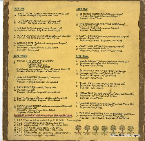 FAIRPORT CONVENTION the history of fairport convention ICD-4