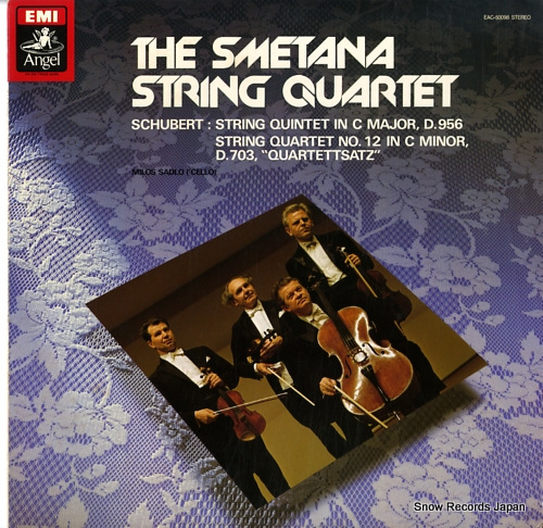 SMETANA STRING QUARTET, THE string quntet in c major d.956 EAC-50098