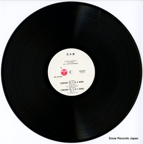 BERNSTEIN, LEONARD schubert; symphony no.8 'unfinished' OS-499-C