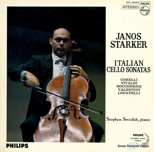 STARKER, JANOS italian cello sonatas SFL-8524