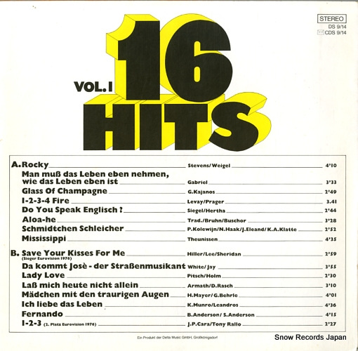 V/A 16 hits DS9/14