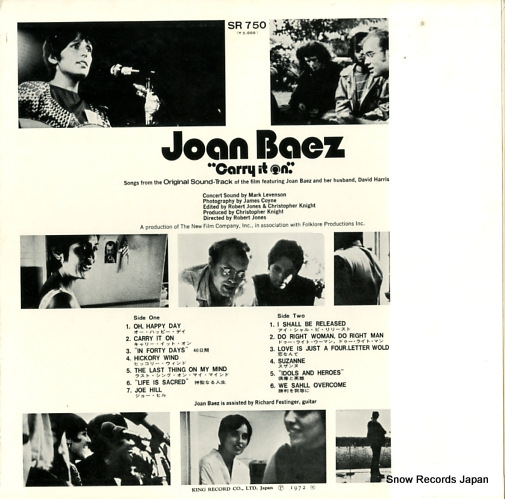 BAEZ, JOAN carry it on SR750