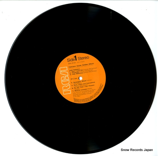 FELICIANO, JOSE guitar golden album SRA-5194