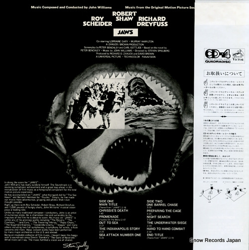 WILLIAMS, JOHN jaws CD4M-7004