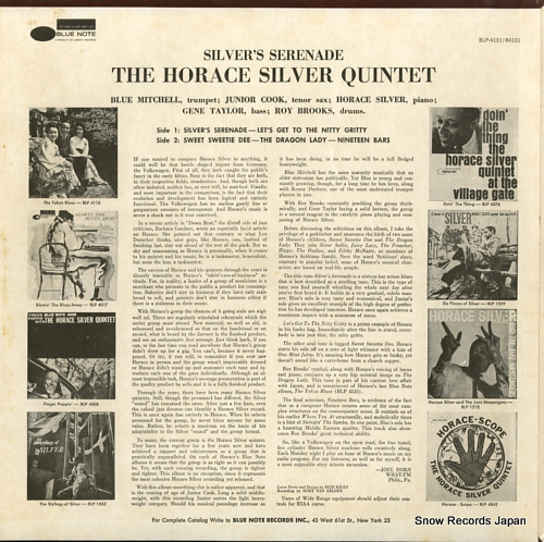 SILVER, HORACE silver's serenade BST84131