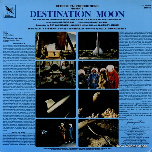 STEVENS, LEITH destination moon STV81130
