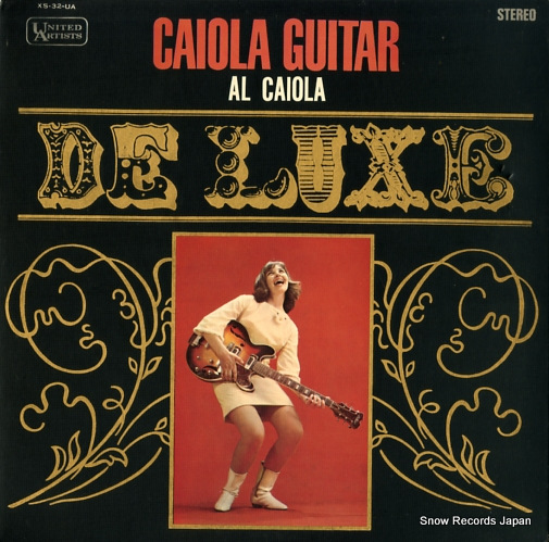 CAIOLA, AL caiola guitar de luxe XS-32-UA