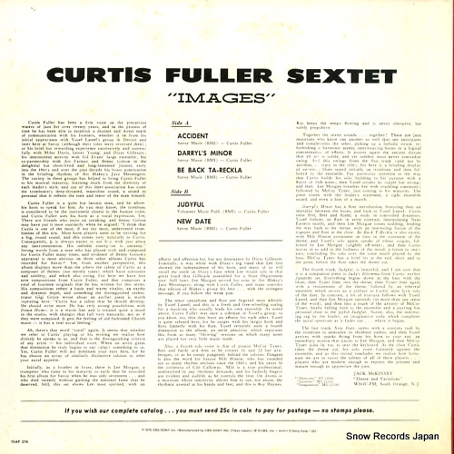CURTIS FULLER SEXTET, THE images 15AP216