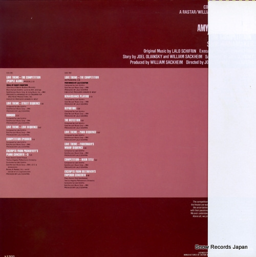 SCHIFRIN, LALO the competition VIM-7272
