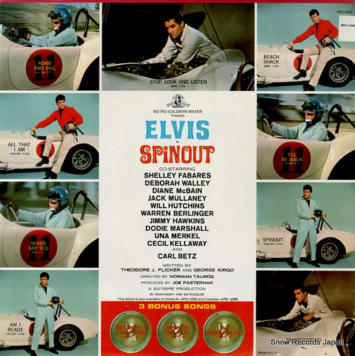 PRESLEY, ELVIS spinout AFL1-2560