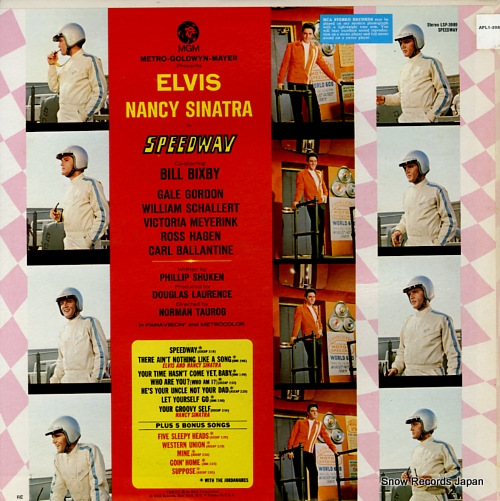 PRESLEY, ELVIS speedway AFL1-3989