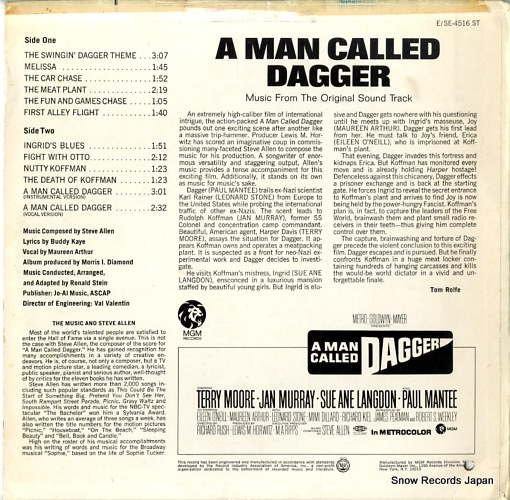 ALLEN, STEVE a man called dagger SE-4516ST