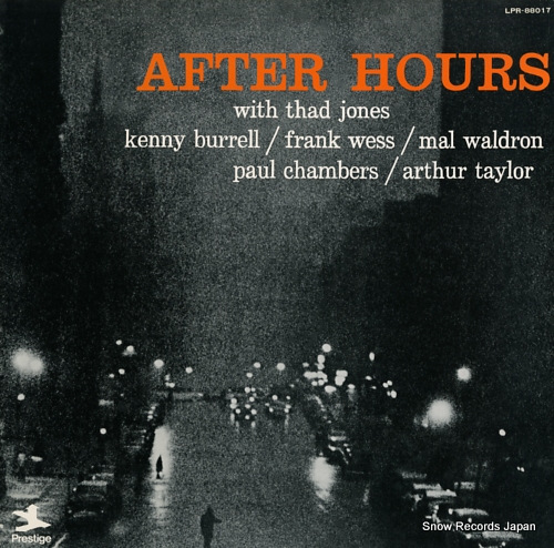 AFTER HOURS after hours LPR-88017