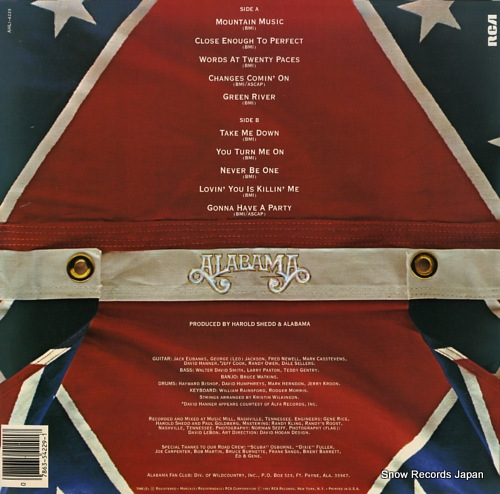 ALABAMA mountain music AHL1-4229