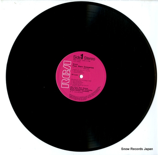 KEMPE, RUDOLF mozart; 4 horn concertos RGC-1129