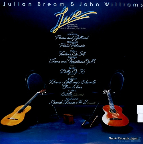 BREAM, JULIAN, AND JOHN WILLIAMS live RVC-7594
