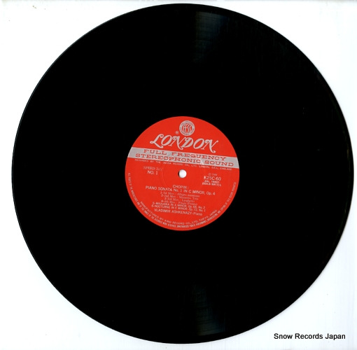 ASHKENAZY, VLADIMIR chopin; piano works vol.6 K25C-60