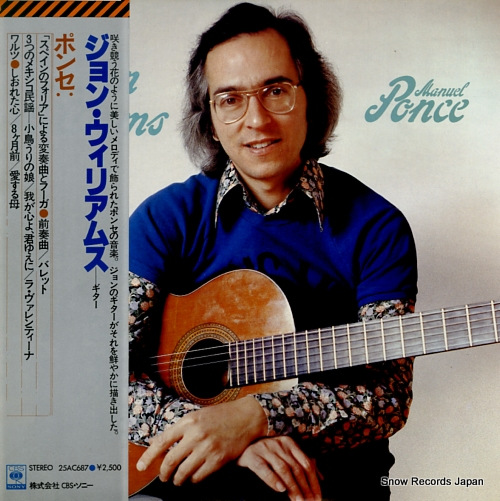 WILLIAMS, JOHN ponce; guitar music 25AC687