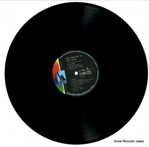 NELSON, SANDY rock drum best 20 LP-99014