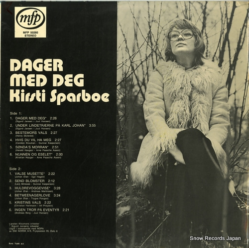SPARBOE, KIRSTI dager med deg MFP50280