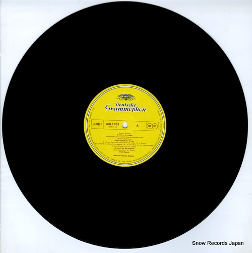 YEPES, NARCISO kuhnel; suite in a major MG1221