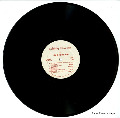 FIVE SATINS, THE the best of the five satins JB-7671-B
