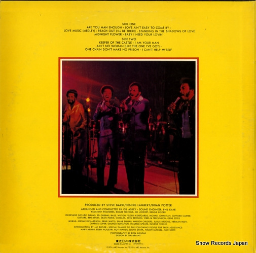 FOUR TOPS, THE live & in concert IPS-80051