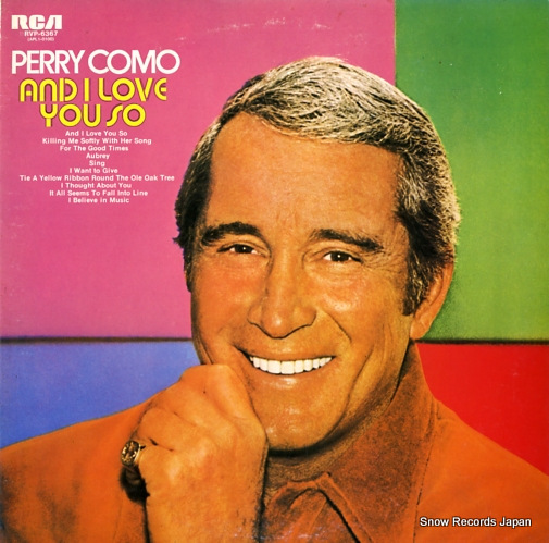 COMO, PERRY and i love you so RVP-6367