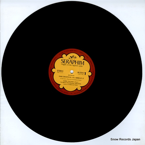 CLUYTENS, ANDRE beethoven; piano concerto no.3 in c minor op.37 AA.5044