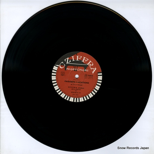 CZIFFRA, GYORGY brahms; paganini-variations YM-1001