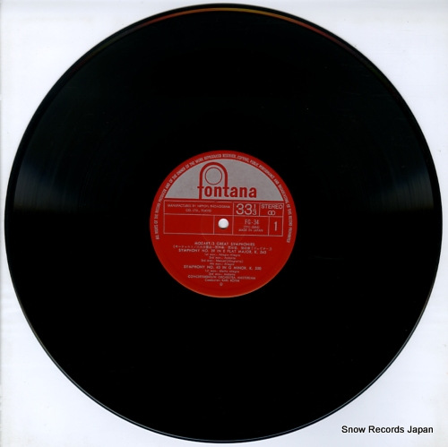 BOHM, KARL mozart; 3great symphonies no.39, no.40, no.41