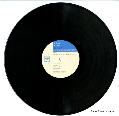 SZELL, GEORGE mozart; symphony no.40 & no.39 SOCL1031