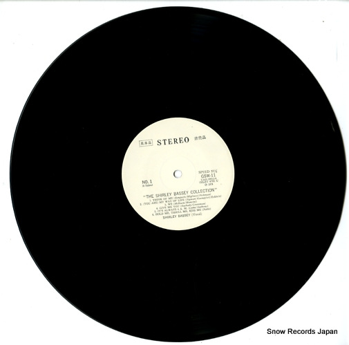 BASSEY, SHIRLEY the shirley bassey collection GSW11